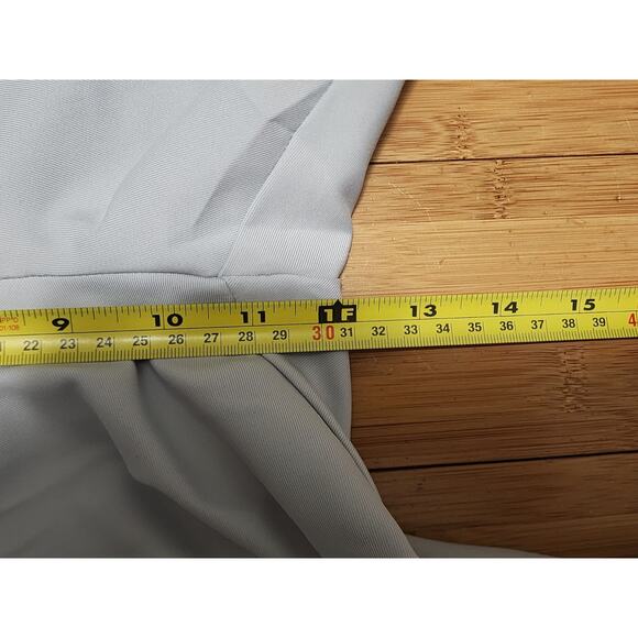 Peter Millar Pants Men 35x32 Beige Durham High Drape Performance Golf Chino EB78 - Picture 5 of 10